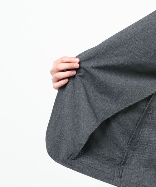 PLUS ONE（プラスワン）の「【PLUS ONE】DRYエアーテーラードジャケット（テーラードジャケット・メンズ・グレー/ネイビー・M/XL/L）」の4枚目の写真
