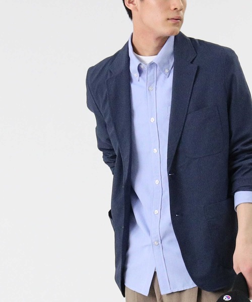 PLUS ONE（プラスワン）の「【PLUS ONE】DRYエアーテーラードジャケット（テーラードジャケット・メンズ・グレー/ネイビー・M/XL/L）」の18枚目の写真