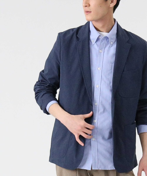 PLUS ONE（プラスワン）の「【PLUS ONE】DRYエアーテーラードジャケット（テーラードジャケット・メンズ・グレー/ネイビー・M/XL/L）」の20枚目の写真
