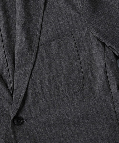 PLUS ONE（プラスワン）の「【PLUS ONE】DRYエアーテーラードジャケット（テーラードジャケット・メンズ・グレー/ネイビー・M/XL/L）」の8枚目の写真
