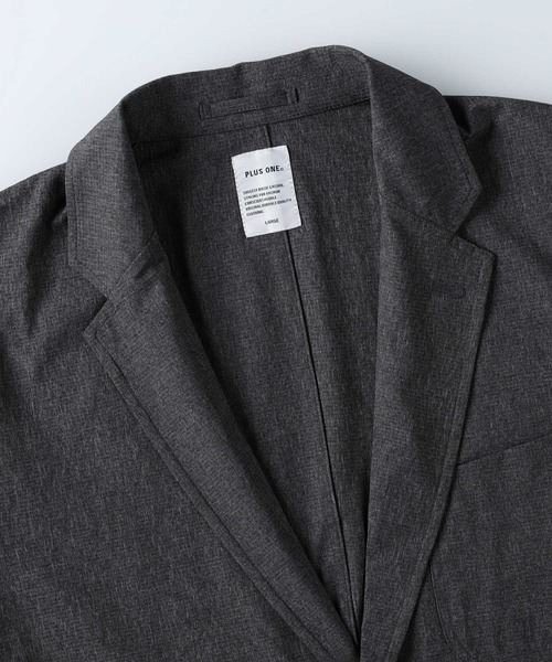 PLUS ONE（プラスワン）の「【PLUS ONE】DRYエアーテーラードジャケット（テーラードジャケット・メンズ・グレー/ネイビー・M/XL/L）」の9枚目の写真