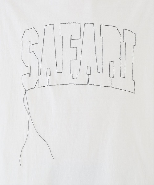 RELAXFIT（リラックスフィット）の「【RELAXFIT / リラックスフィット 】WISM 別注 STITCH T-SHIRT（Tシャツ/カットソー・メンズ・ホワイト系その他/ホワイト/ホワイト×ホワイト・X-LARGE/LARGE）」の5枚目の写真