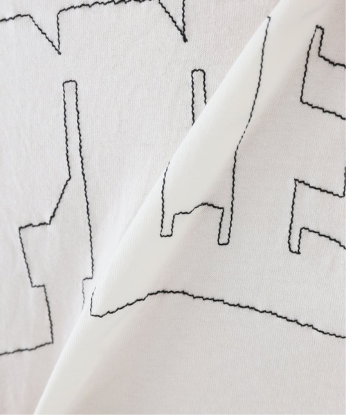 RELAXFIT（リラックスフィット）の「【RELAXFIT / リラックスフィット 】WISM 別注 STITCH T-SHIRT（Tシャツ/カットソー・メンズ・ホワイト系その他/ホワイト/ホワイト×ホワイト・X-LARGE/LARGE）」の6枚目の写真