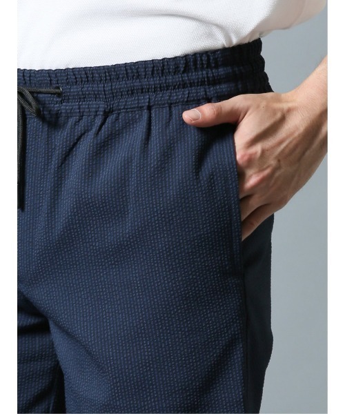 TAKA-Q（タカキュー）の「タカキューメンズ/TAKA-Q：MEN ストレッチ シアサッカー イージーショーツ（その他パンツ・メンズ・カーキ/ネイビー/ブラック・X-LARGE/LARGE/MEDIUM）」の17枚目の写真