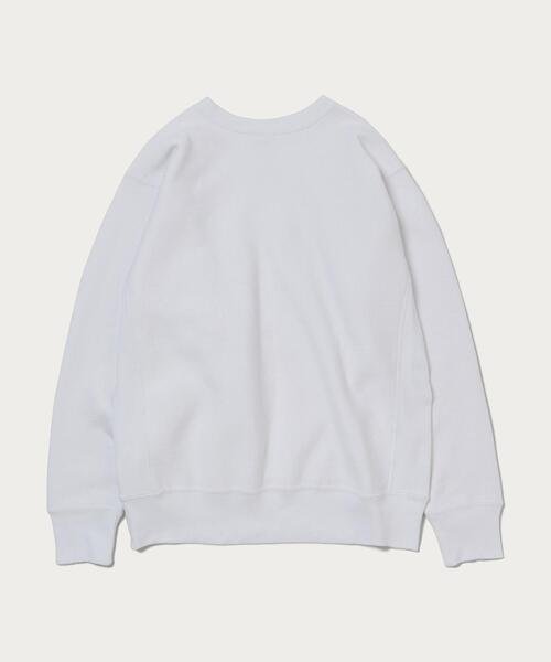 Champion（チャンピオン）の「【別注】＜CHAMPION＞ RW SWT 1/スウェット（スウェット・メンズ・ホワイト/ネイビー・S/M/L/XL）」の13枚目の写真