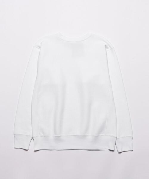 Champion（チャンピオン）の「【別注】＜CHAMPION＞ RW SWT 1/スウェット（スウェット・メンズ・ホワイト/ネイビー・S/M/L/XL）」の7枚目の写真