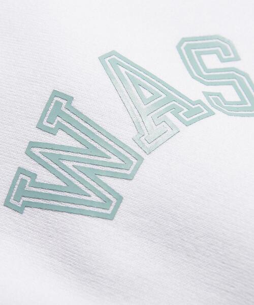 Champion（チャンピオン）の「【別注】＜CHAMPION＞ RW SWT 1/スウェット（スウェット・メンズ・ホワイト/ネイビー・S/M/L/XL）」の4枚目の写真