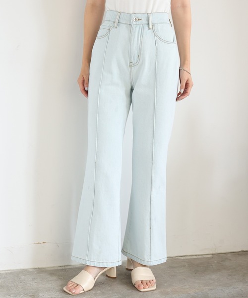 セール】極みフレアデニム（デニムパンツ）｜one after another NICE