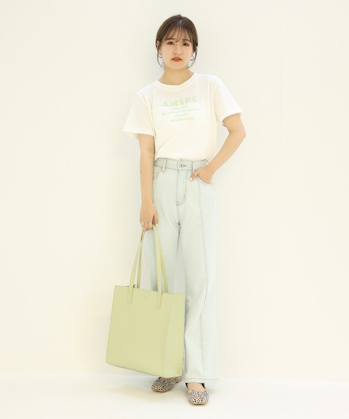 one after another NICE CLAUP（ワンアフターアナザーナイスクラップ）の「極みフレアデニム（デニムパンツ・レディース・ブラック/ネイビー/ブルー/グリーン・SMALL/MEDIUM）」の19枚目の写真