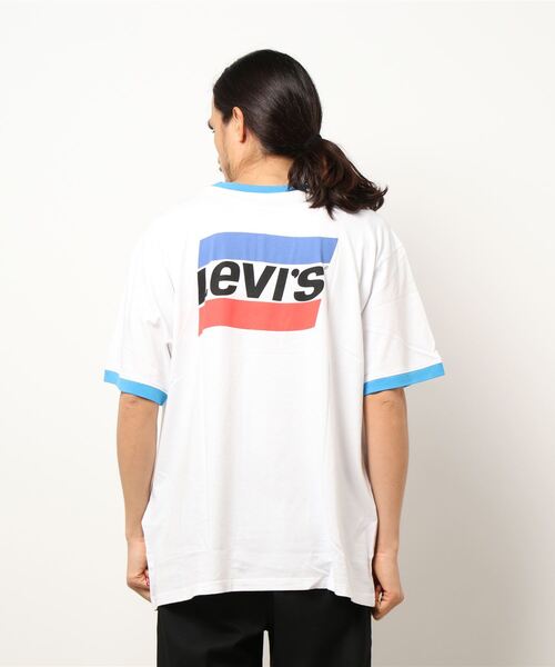 グラフィックリンガーｔ Tシャツ カットソー Levi S リーバイス のファッション トップス Levi S