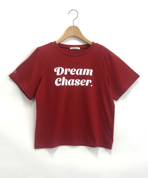 AS KNOW AS PINKY(アズノゥアズピンキー)の「さりげなちびっとプリントTシャツ(Tシャツ/カットソー・レディース・パープル/レッド/オフホワイト/グリーン・FREE)」の9枚目の写真
