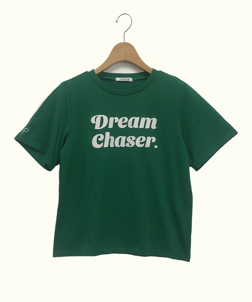 AS KNOW AS PINKY(アズノゥアズピンキー)の「さりげなちびっとプリントTシャツ(Tシャツ/カットソー・レディース・パープル/レッド/オフホワイト/グリーン・FREE)」の16枚目の写真