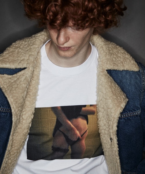 マインデニム　stie-lo davide sorreti Mサイズ MINEDENIM - Stie-lo × Davide Sorrenti Unknown Nude T-SH