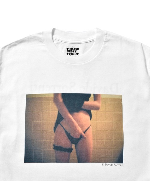 MINEDENIM（マインデニム）の「Davide Sorrenti × Stie-lo Unknown Nude T-SH（Tシャツ/カットソー・メンズ・ホワイト/ブラック・M/L/XL）」の8枚目の写真