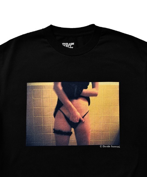 MINEDENIM（マインデニム）の「Davide Sorrenti × Stie-lo Unknown Nude T-SH（Tシャツ/カットソー・メンズ・ホワイト/ブラック・M/L/XL）」の10枚目の写真