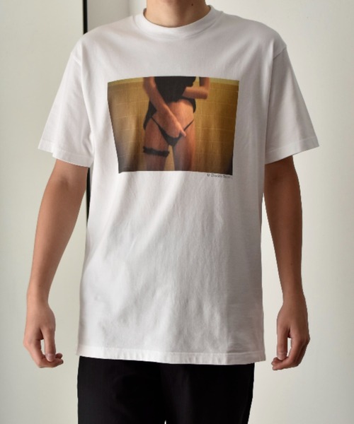 MINEDENIM（マインデニム）の「Davide Sorrenti × Stie-lo Unknown Nude T-SH（Tシャツ/カットソー・メンズ・ホワイト/ブラック・M/L/XL）」の19枚目の写真