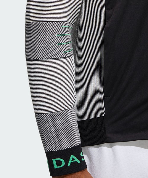 adidas（アディダス）の「ハイブリッド防風 長袖フルジップジャケット