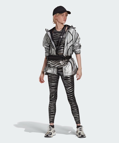 adidas by Stella McCartney メタリックプリント ロンt adidas by Stella McCartney トレーニング メタリックプリント
