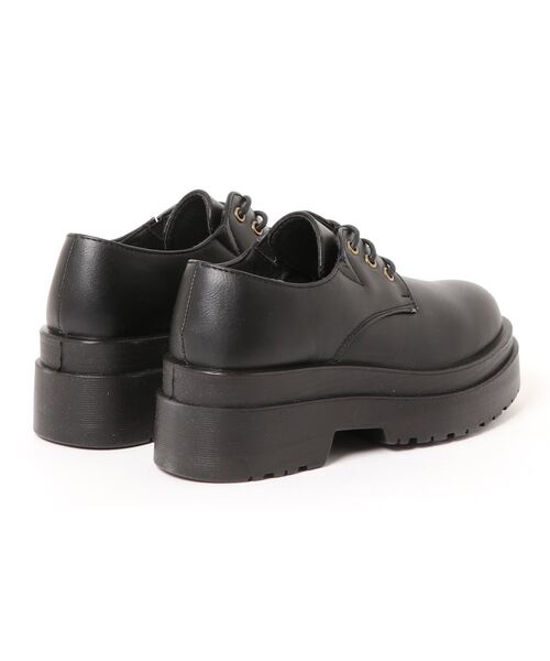 Shoes in Closet（シューズインクローゼット）の「超軽量厚底 ダブルソール レースアップ シューズ 1881（ドレスシューズ・レディース・ブラック/ダークブラウン/アイボリー/ブラック系その他・LL/3L/S/M/L/XS）」の20枚目の写真