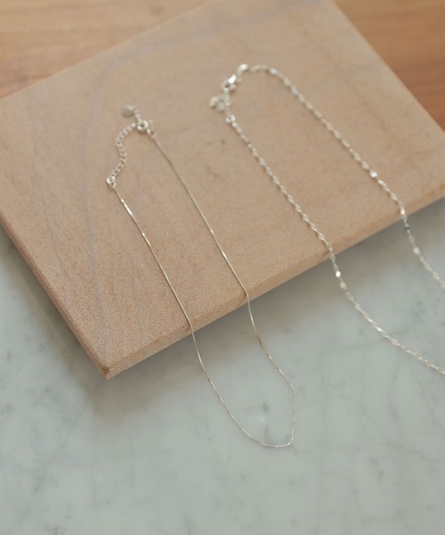 DONOBAN(ドノバン)の「シルバー925 ベネチアンチェーンネックレス(ネックレス・レディース・シルバー/ピンクゴールド・F)」の13枚目の写真