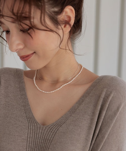 DONOBAN(ドノバン)の「シルバー925 ベネチアンチェーンネックレス(ネックレス・レディース・シルバー/ピンクゴールド・F)」の12枚目の写真