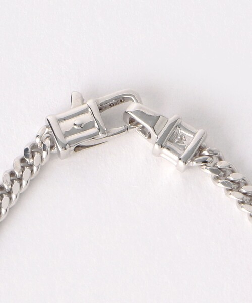 TOM WOOD（トムウッド）の「＜TOM WOOD（トムウッド）＞ CURB CHAIN M/ネックレス □□（ネックレス・メンズ・シルバー・FREE）」の3枚目の写真