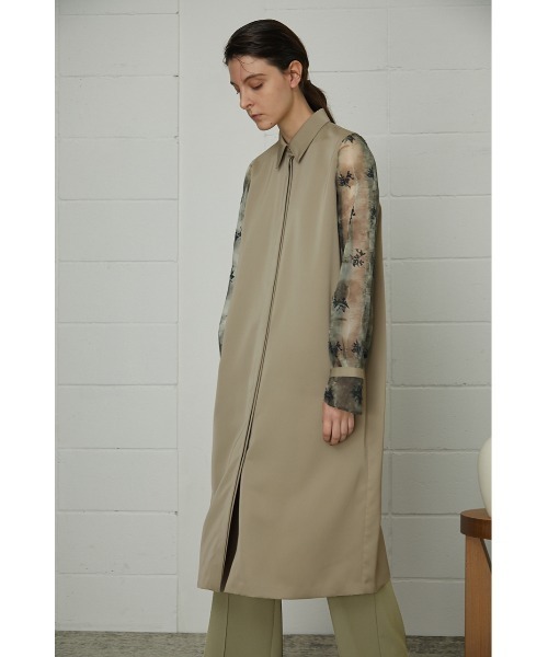 RIM.ARK（リムアーク）の「Floating florets SH（シャツ/ブラウス・レディース・ネイビー/ライトカーキ・38/36）」の11枚目の写真