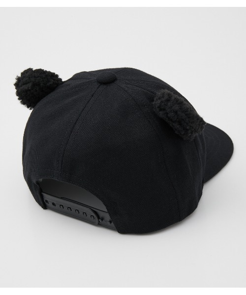 RODEO CROWNS WIDE BOWL（ロデオクラウンズワイドボウル）の「R BEAR CAP（キャップ・キッズ・ベージュ/ブラック・FREE）」の6枚目の写真