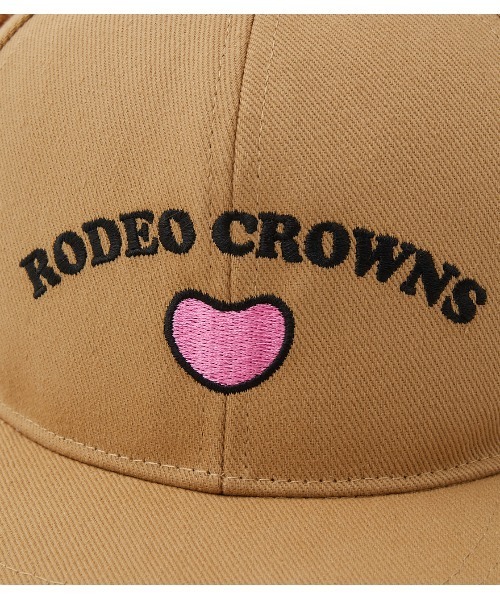 RODEO CROWNS WIDE BOWL（ロデオクラウンズワイドボウル）の「R BEAR CAP（キャップ・キッズ・ベージュ/ブラック・FREE）」の13枚目の写真