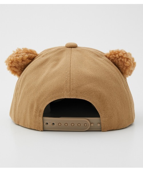 RODEO CROWNS WIDE BOWL（ロデオクラウンズワイドボウル）の「R BEAR CAP（キャップ・キッズ・ベージュ/ブラック・FREE）」の14枚目の写真