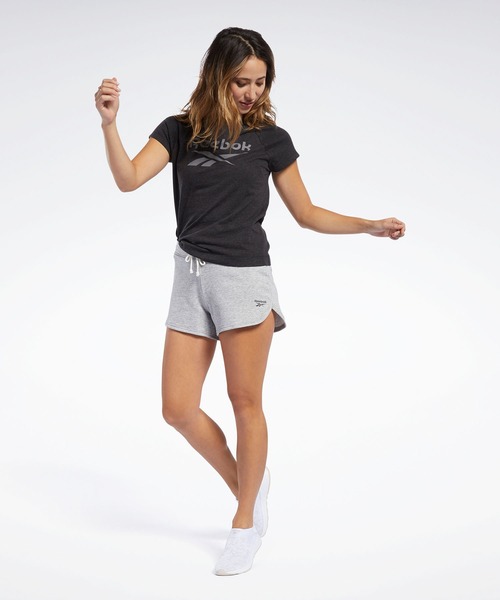 Reebok(リーボック)の「トレーニング エッセンシャルズ ショーツ / Training Essentials Shorts(その他パンツ・レディース・ヘザーグレー/ブラック・X-SMALL/MEDIUM/X-LARGE/XX-LARGE/SMALL/LARGE)」の10枚目の写真