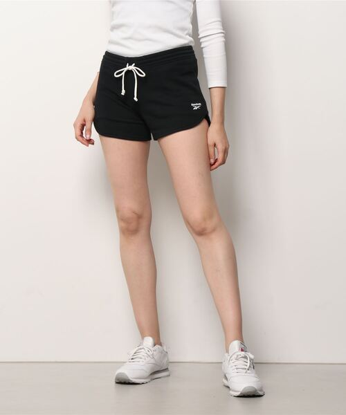 Reebok(リーボック)の「トレーニング エッセンシャルズ ショーツ / Training Essentials Shorts(その他パンツ・レディース・ヘザーグレー/ブラック・X-SMALL/MEDIUM/X-LARGE/XX-LARGE/SMALL/LARGE)」の11枚目の写真