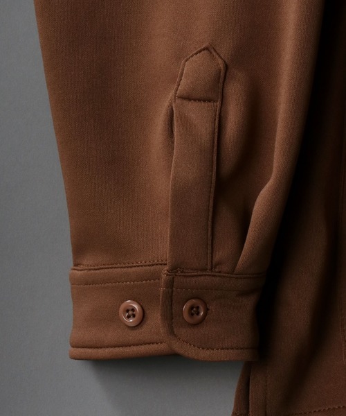 SITRY（シトリー）の「wide silhouette china Jersey cardigan/ワイドシルエット チャイナ ジャージ ルーズカーディガン/カーデ（カーディガン/ボレロ・メンズ・ブラック/ネイビー/モカ・M/L）」の13枚目の写真