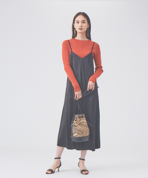 qualite（カリテ）の「【新型登場】シームレスクルーニット（ニット/セーター・レディース・ホワイト/オレンジ系その他/ブルー/ブラック・フリー）」の21枚目の写真