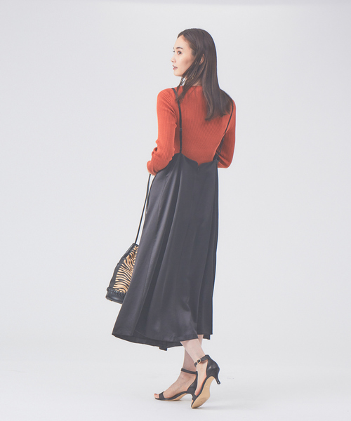 qualite（カリテ）の「【新型登場】シームレスクルーニット（ニット/セーター・レディース・ホワイト/オレンジ系その他/ブルー/ブラック・フリー）」の8枚目の写真