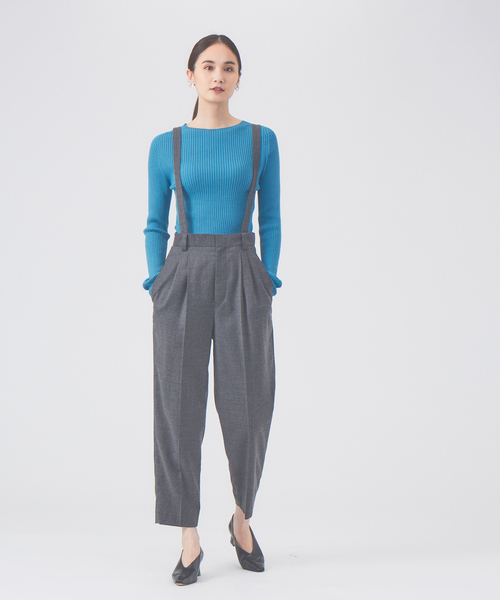 qualite（カリテ）の「【新型登場】シームレスクルーニット（ニット/セーター・レディース・ホワイト/オレンジ系その他/ブルー/ブラック・フリー）」の17枚目の写真