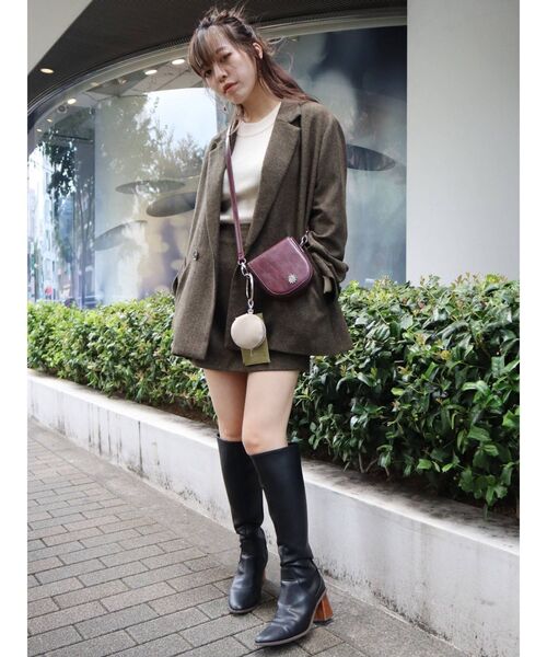 EVRIS(エヴリス)の「SETミニショルダーバッグ(ショルダーバッグ・レディース・ブラック/ベージュ/ボルドー・FREE)」の11枚目の写真