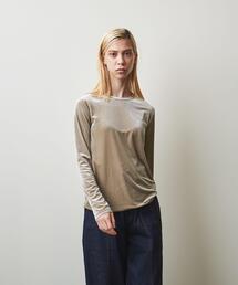 Steven Alan | ＜Steven Alan＞VELOR CREW NECK PULLOVER/カットソー(Tシャツ/カットソー)