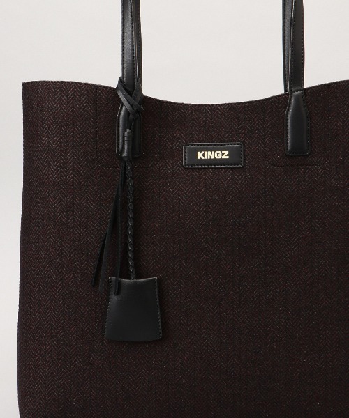 KINGZ（キングズ）の「ＲＥＮＯＭリバーシブルトート（トートバッグ・メンズ・ネイビー/グレー/ブラウン・FREE）」の15枚目の写真