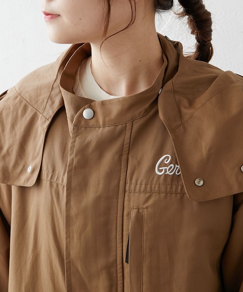 GERRY（ジェリー）の「【GERRY】MILITARY MOD CT／ミリタリーモッズコート（モッズコート・レディース・カーキ/キャメル・FREE）」の3枚目の写真