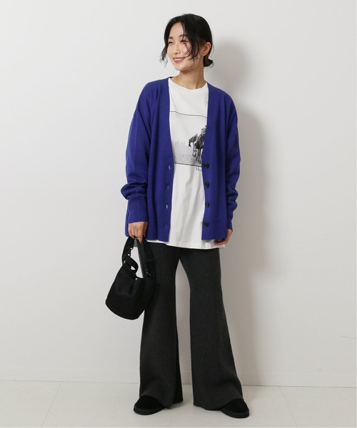 journal standard L'essage（ジャーナルスタンダードレサージュ）の「ラメVネックカーディガン◆（カーディガン/ボレロ・レディース・グレー/ブラウン/ブルー・フリー）」の20枚目の写真