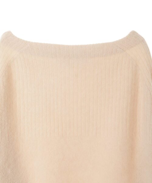 Liesse（リエス）の「ラクーンボートネックプルオーバー（ニット