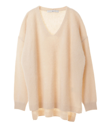 Tiara | ラクーンVネックニット(ニット/セーター)