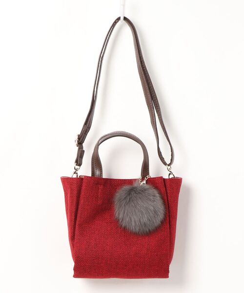 SAC'S BARJean(サックスバージーン)の「【SAC / サック】 ハンドバッグ(ハンドバッグ・レディース・ブラック/レッド/グリーン・FREE)」の2枚目の写真
