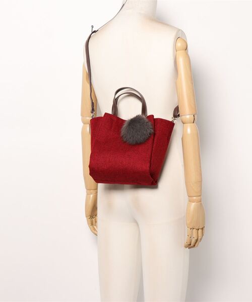 SAC'S BARJean(サックスバージーン)の「【SAC / サック】 ハンドバッグ(ハンドバッグ・レディース・ブラック/レッド/グリーン・FREE)」の4枚目の写真