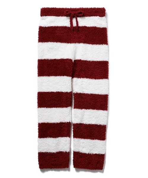 gelato pique（ジェラートピケ）の「【HOMME】【クリスマス】ジェラート2ボーダーロングパンツ（ルームウェア/パジャマ・メンズ・ミント/レッド・LARGE/MEDIUM）」の9枚目の写真