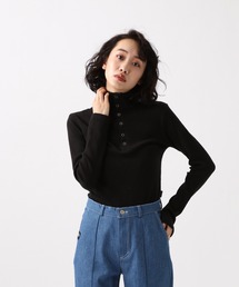 13MONTH | 13MONTH/ボタンデザインタートルニット 2923344(ニット/セーター)