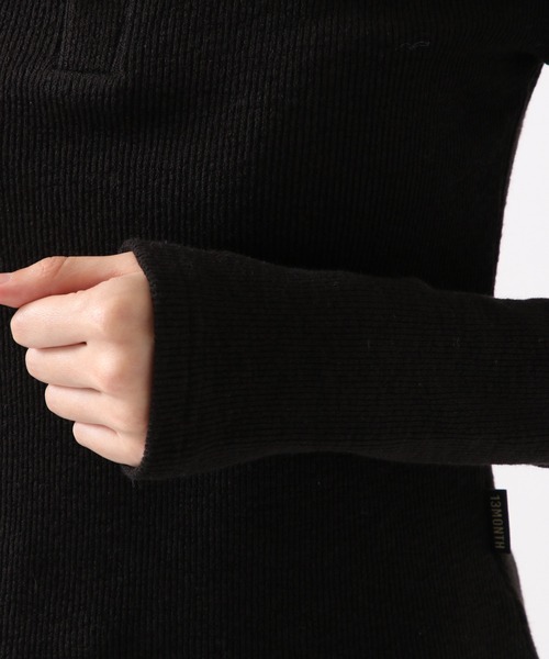 13MONTH（サーティーンマンス）の「13MONTH／ボタンデザインタートルニット 2923344（ニット/セーター・レディース・その他9・LARGE）」の3枚目の写真