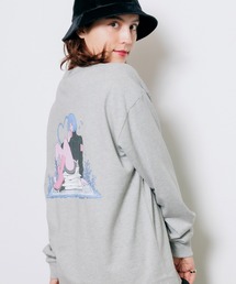 【ROOPTOKYO限定】FRUIT OF THE LOOM/フルーツオブザルーム×Nah 描き下ろしイラスト ロンT