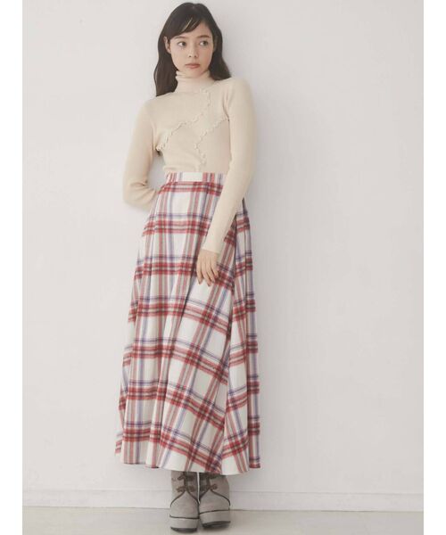 merry jenny（メリージェニー）の「flowerメロウタートルニット（ニット/セーター・レディース・ブラック/イエロー/アイボリー・FREE）」の17枚目の写真